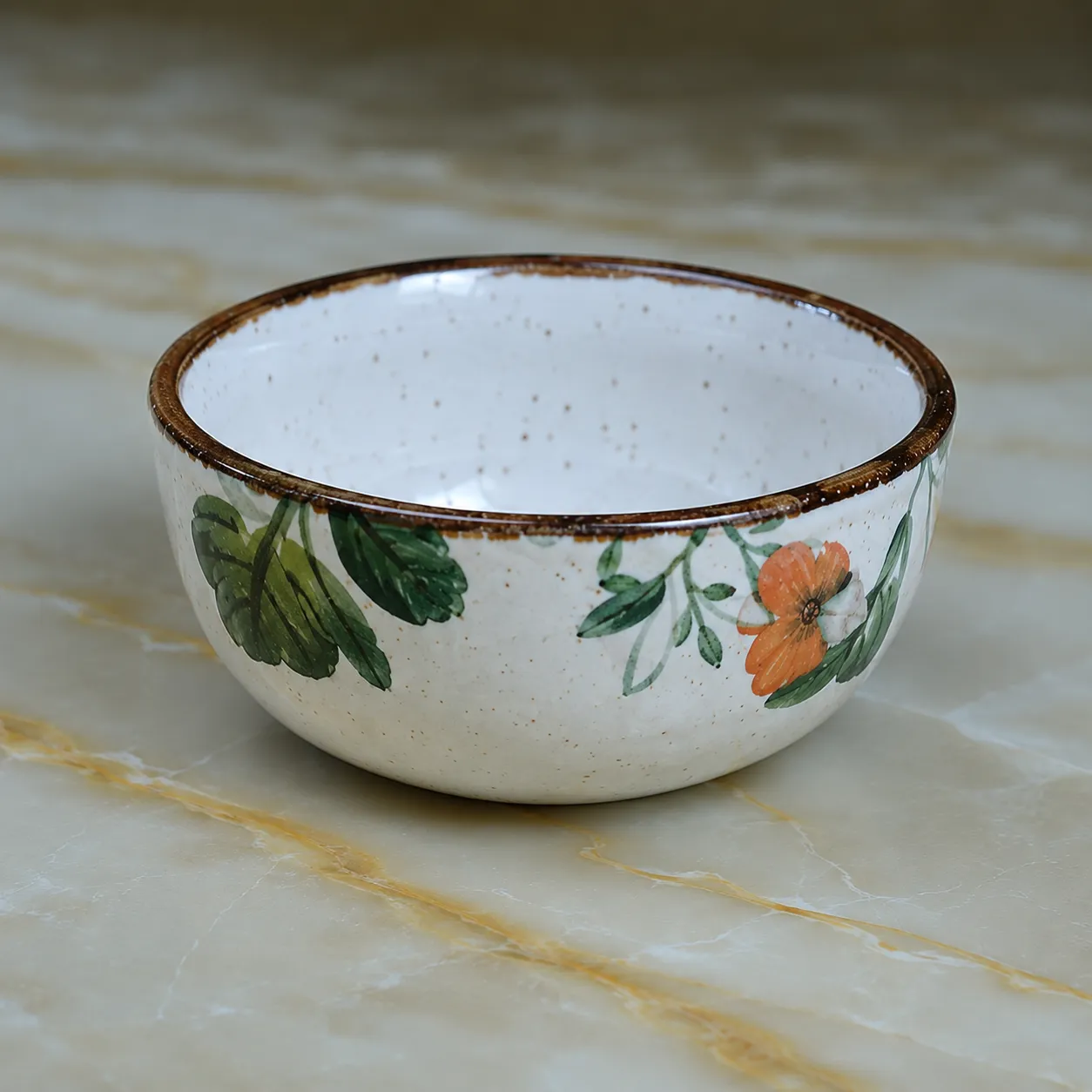 CASHEWNUT IVORY SERVING BOWL