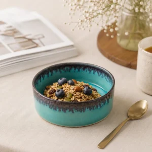 TURQUOISE TIDE SALAD BOWL