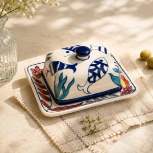 FISHEY BUTTER DISH