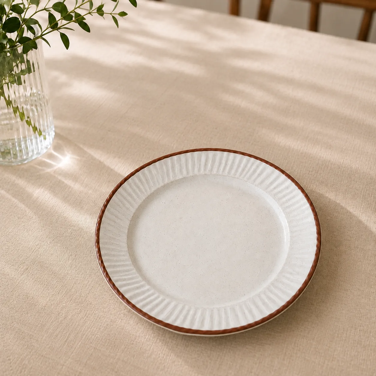 Crema Pasta Plate