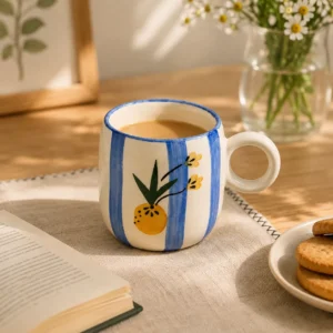 CITRUS LEMON COFFEE MUG