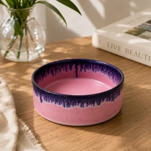PASTEL PINK TIDE SALAD BOWL
