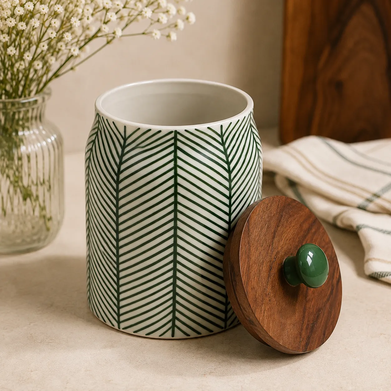 GREEN LINES JAR