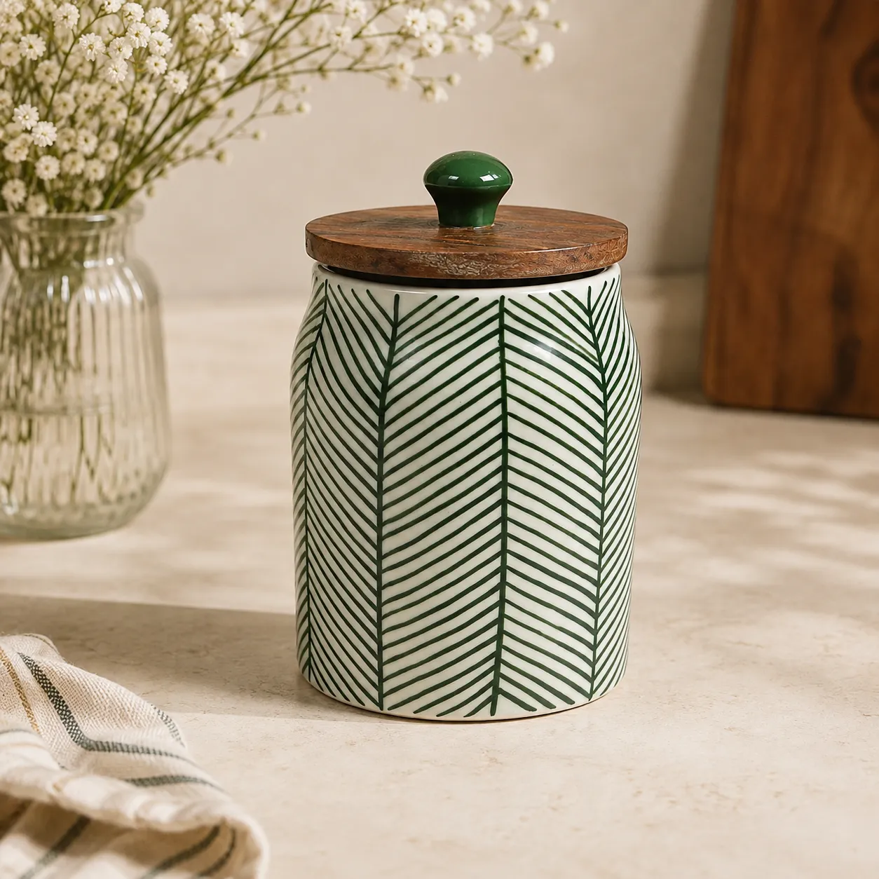 GREEN LINES JAR