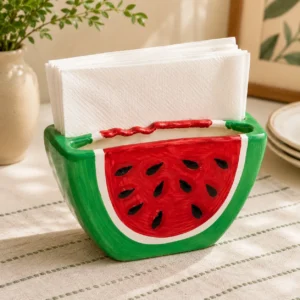 Watermelon Ceramic Napkin Holder