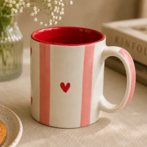 Sweet Stripe Love Mug