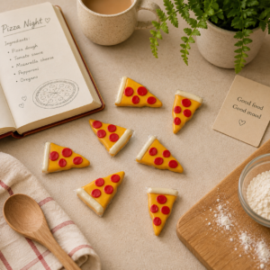 MINI PIZZA SLICE FRIDGE MAGNET